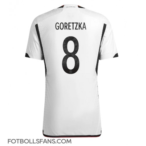Tyskland Leon Goretzka #8 Replika Hemmatröja VM 2022 Kortärmad